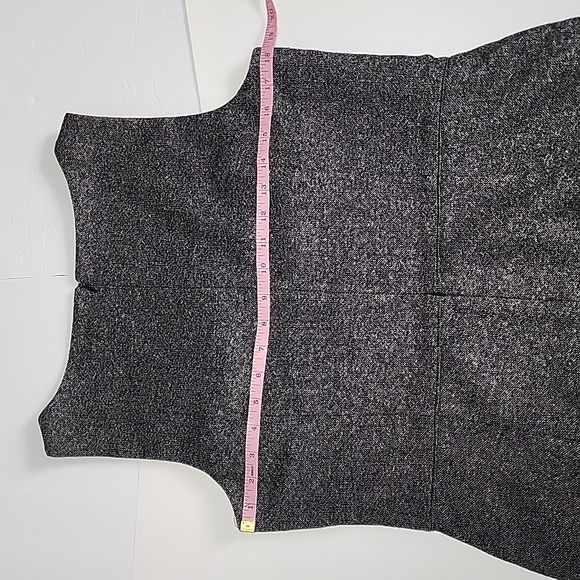 ANN TAYLOR GRAY MIDI DRESS/ SIZE 12 - Picture 7 of 14